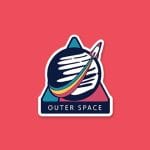 Outer Space | Sticker