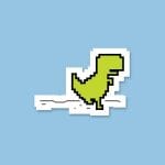 Bored Dinasour | Sticker