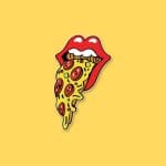 Pizza Tongue | Sticker