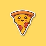 Lovely Pizza | Sticker