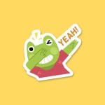 Frog YEAH! | Sticker