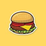 Burger | Sticker