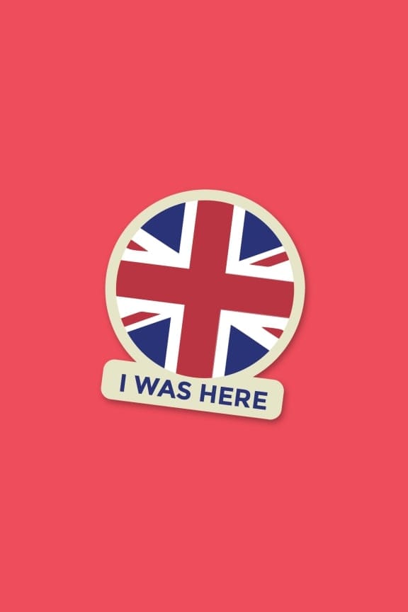 sticker_97.jpg I WAS HERE : United Kingdom | Sticker - Image 1