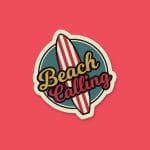 Beach Calling | Sticker
