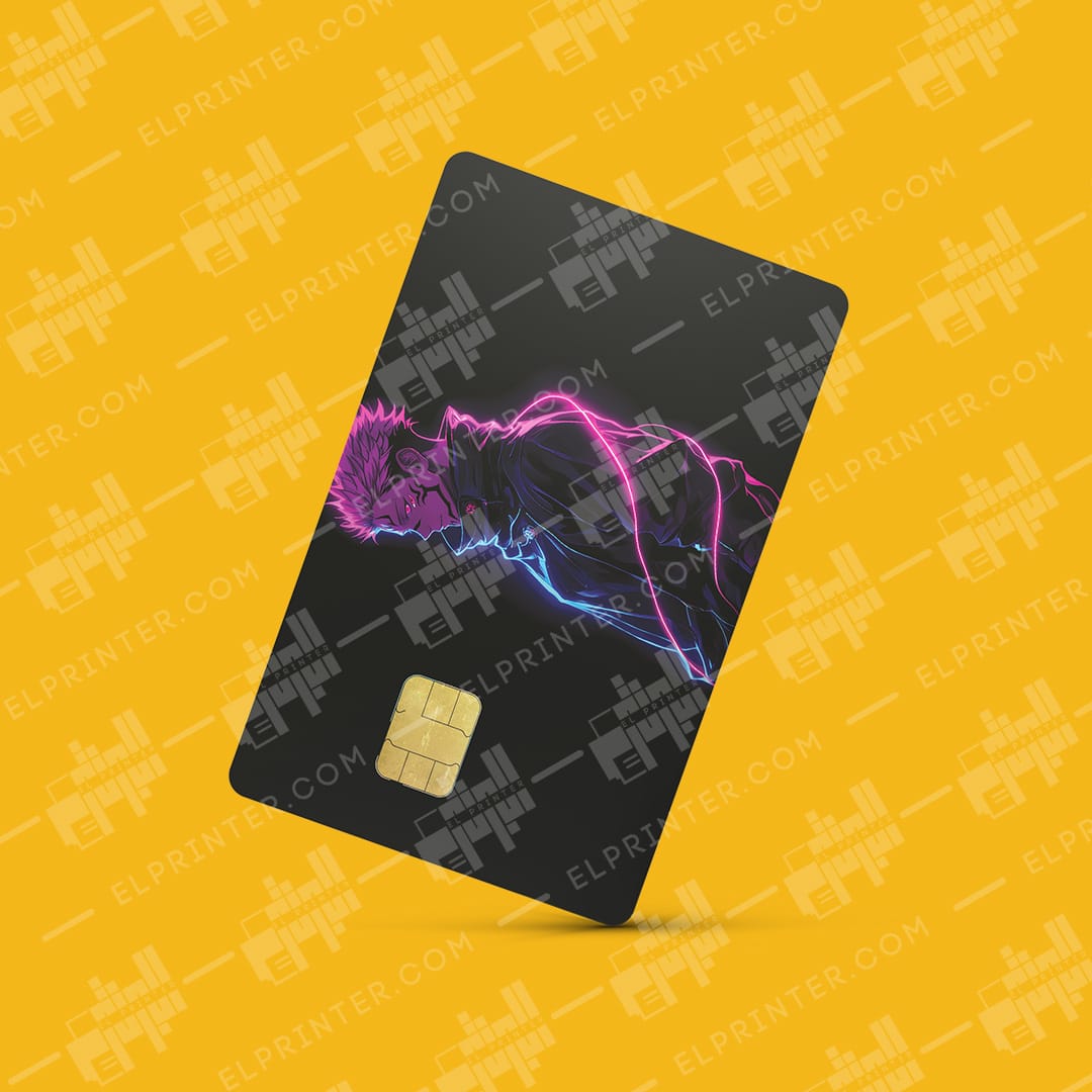 Plastic-Card-8fOptimized Gojo Satoru Jujutsu Kaisen | Credit Card Sticker - Image 1