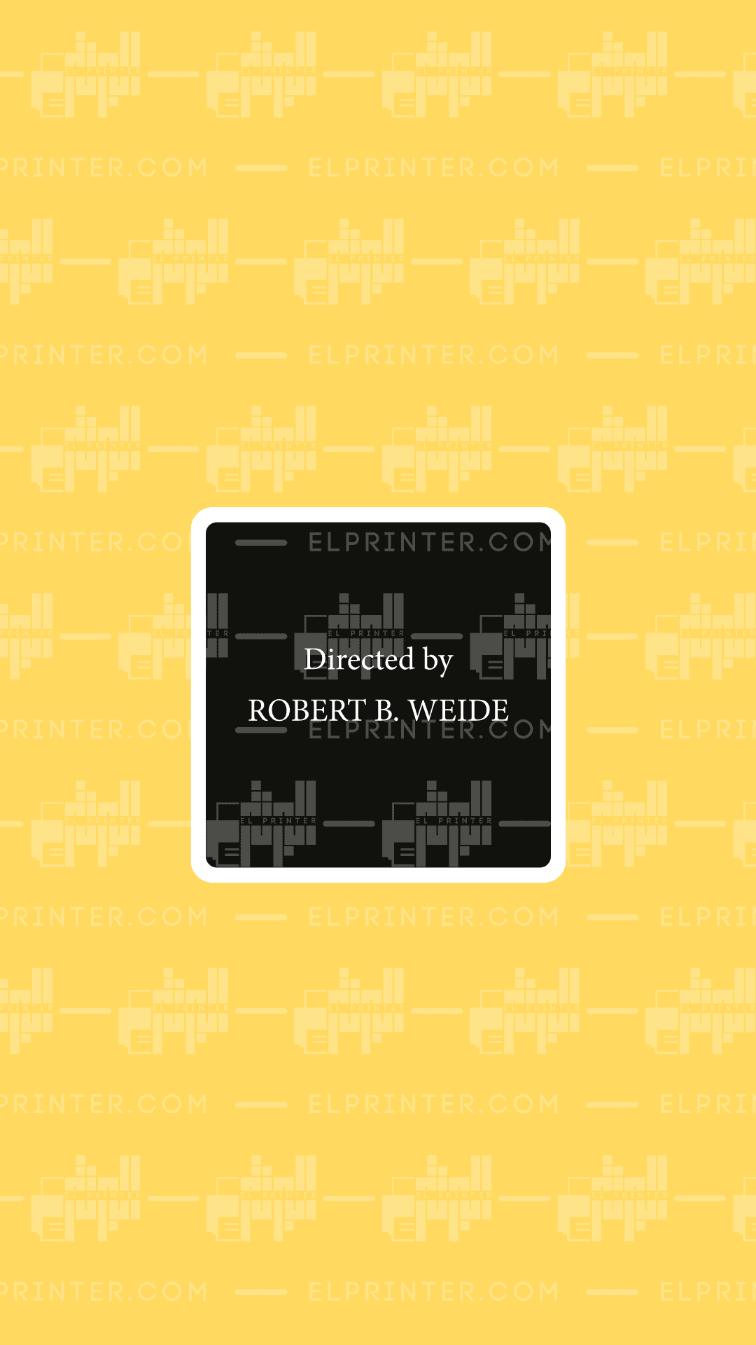 y20 Directed by Robert B Weide | Sticker - Image 1